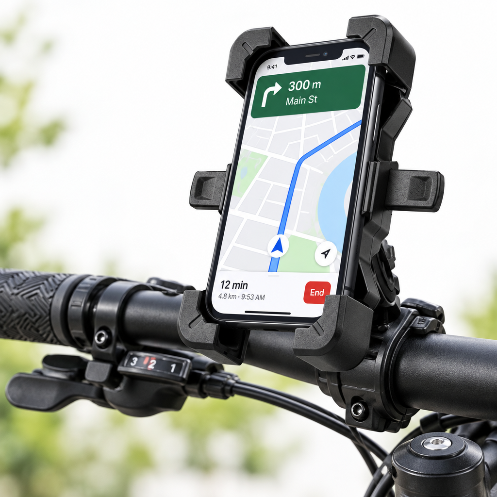 Bike Phone Holder On Handlebar
