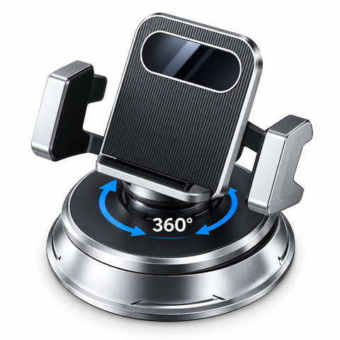 Dashboard Car Phone Holder Top Down View