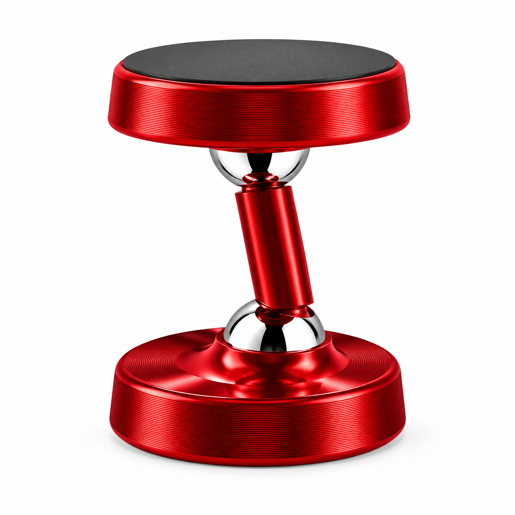 Red Magnetic Phone Holder Front View
